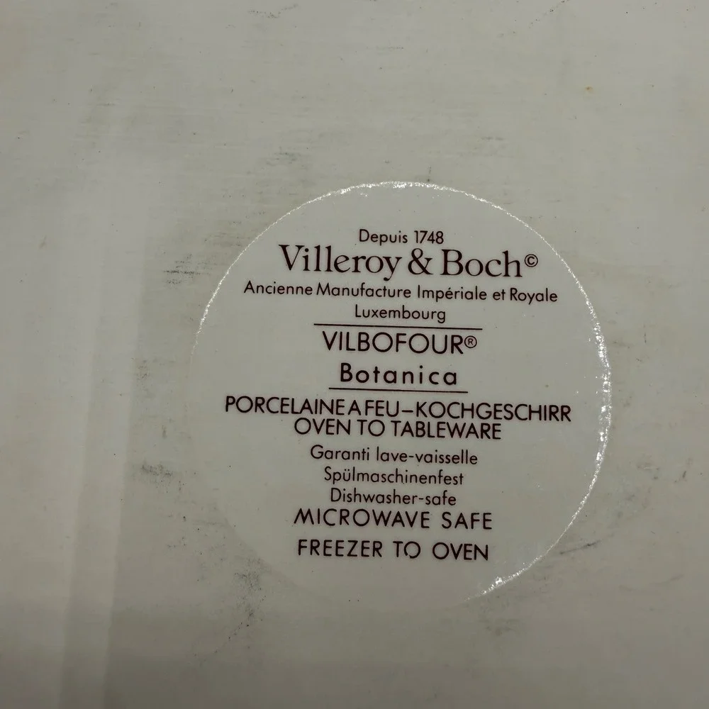 Vintage Villeroy & Boch Botanica 11